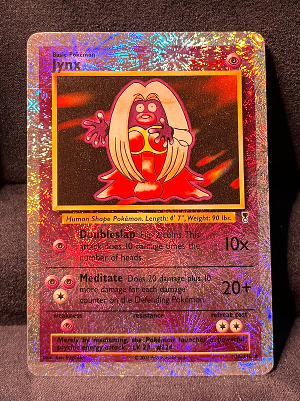 Jynx 25/110 Rare Reverse Holo Legendary Collection Pokemon Card TCG Vintage