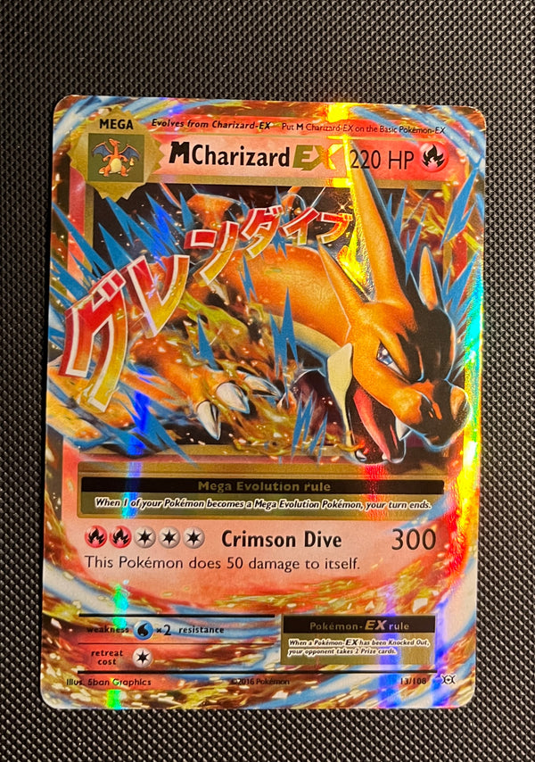 M Charizard EX (Y) 13/106 Flashfire Holo NM/MINT GRADE READY