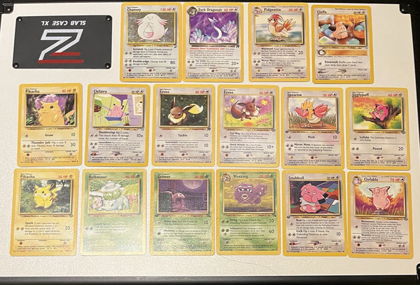 Pokemon Bulk Wotc Card Vintage Card Collection Lot NM-MP, Rare Holo & 1st Ed…
