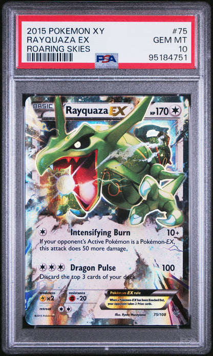 LOW POP (200) PSA 10 Rayquaza EX