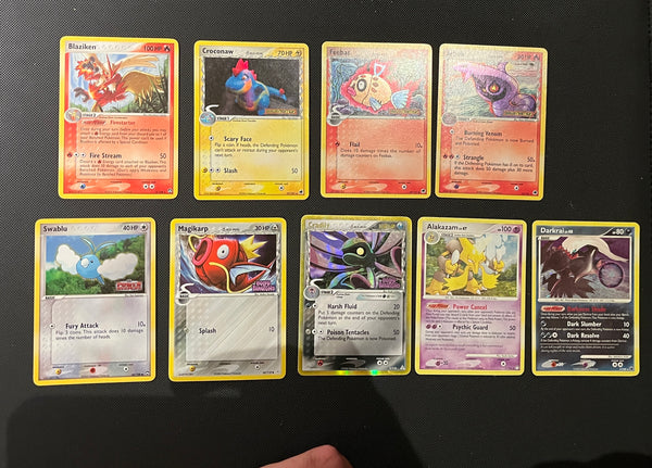 Pokemon Delta Species Reverse Holo Lot STAMPED