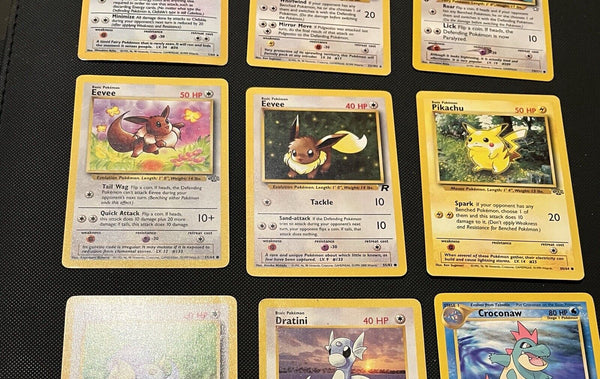 Pokemon Bulk Wotc Card Vintage Card Collection Lot NM-MP, Rare, 1st Ed, Holo