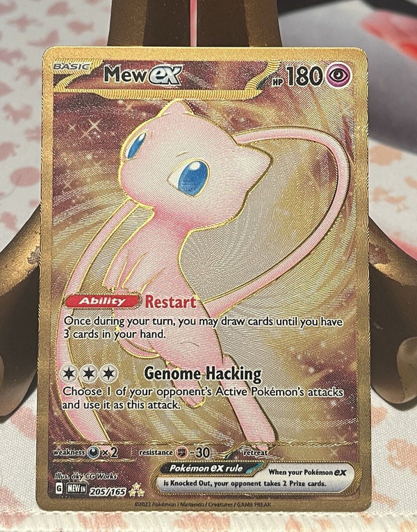 Pokemon 151 Mew EX Full Art Promo 205/165