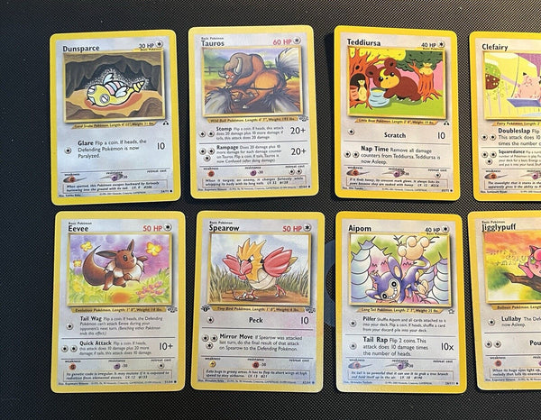 Pokemon Bulk Wotc Card Vintage Card Collection Lot NM-MP, Rare Promo 1st Edition