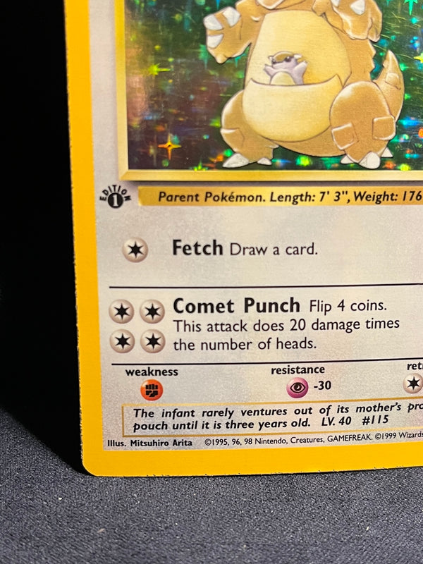 1st Edition Kangaskhan 5/64 Jungle 1999 Holo Rare WOTC Pokémon Card TCG