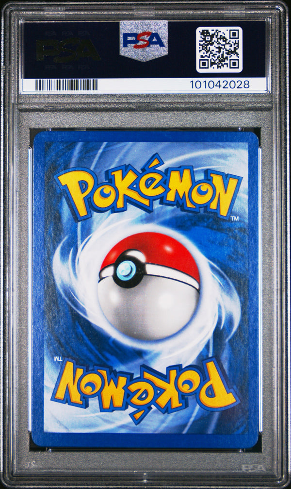 Pokemon Jumpluff #7 Holo Rare Neo Genesis Unlimited PSA 8 WOTC 2000