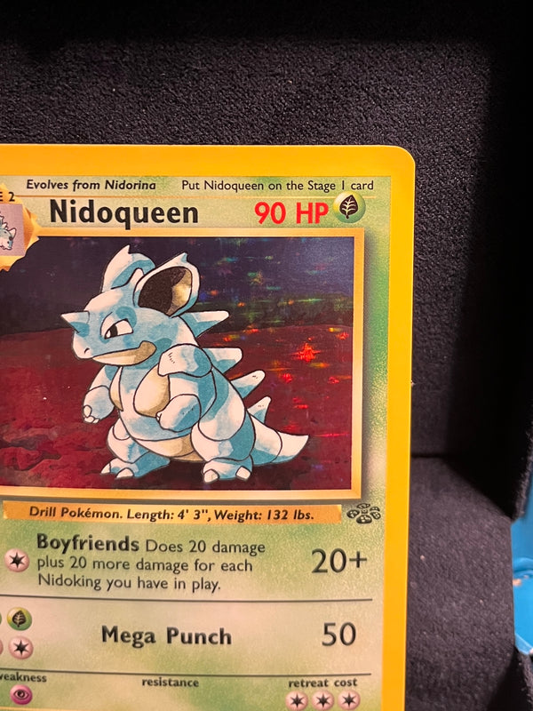 Nidoqueen Holo 7/64 Jungle 1999 Pokemon 1st Edition  Near Mint-LP