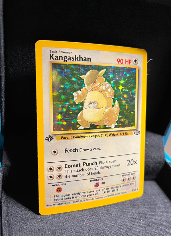 1st Edition Kangaskhan 5/64 Jungle 1999 Holo Rare WOTC Pokémon Card TCG
