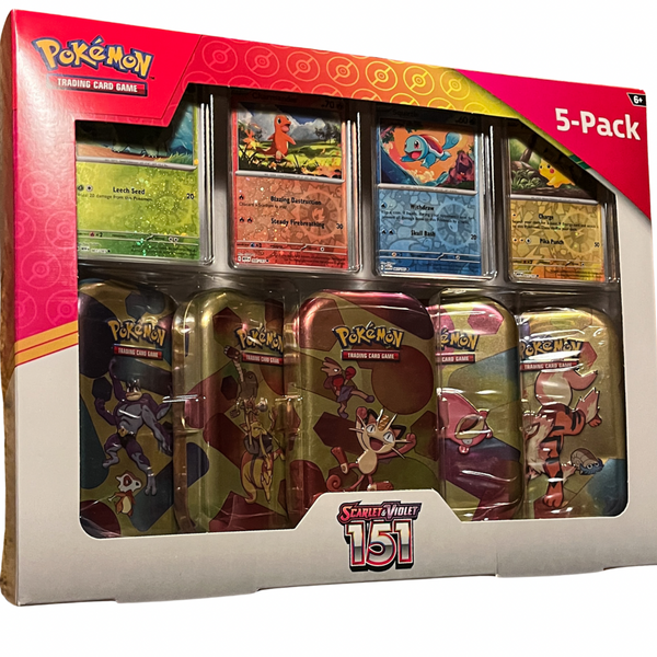 Pokémon 151 Tin (2 Booster Packs)