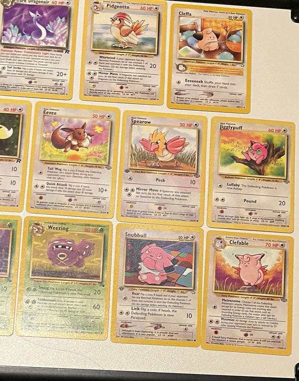 Pokemon Bulk Wotc Card Vintage Card Collection Lot NM-MP, Rare Holo & 1st Ed…