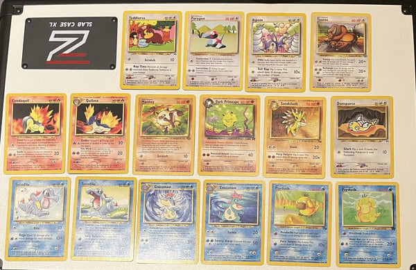 Pokemon Bulk Wotc Card Vintage Card Collection Lot NM-MP, Rare