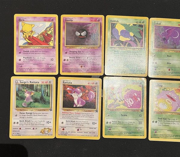 Pokemon Bulk Wotc Card Vintage Card Collection Lot NM-MP, Rare Promo